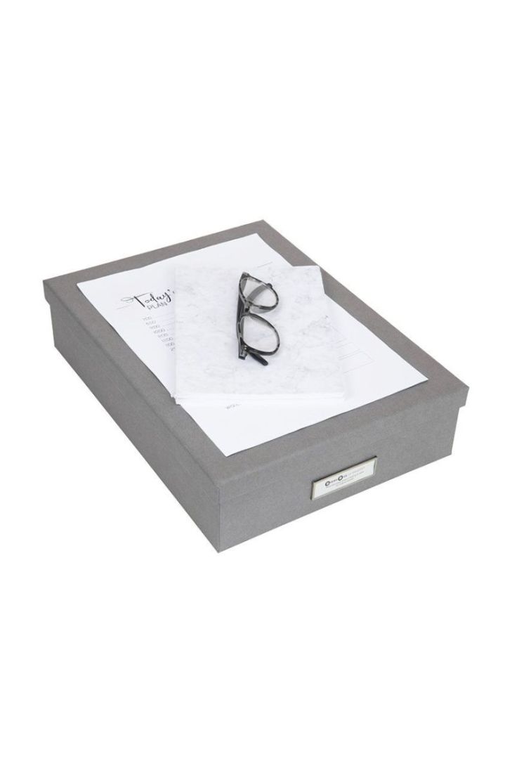 Bigso Box of Sweden коробка для зберігання Oskar колір сірий (2469997)
