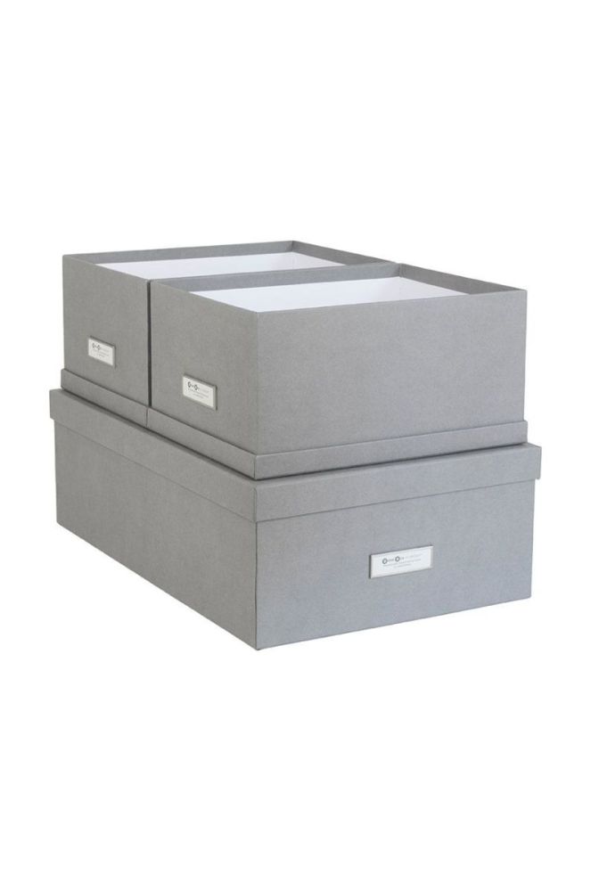 Набір ящиків для зберігання Bigso Box of Sweden Inge (3-pack) фото 4