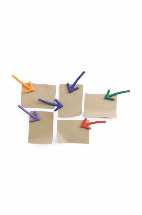 Qualy набір магнітів (6-pack) колір барвистий (2753539)