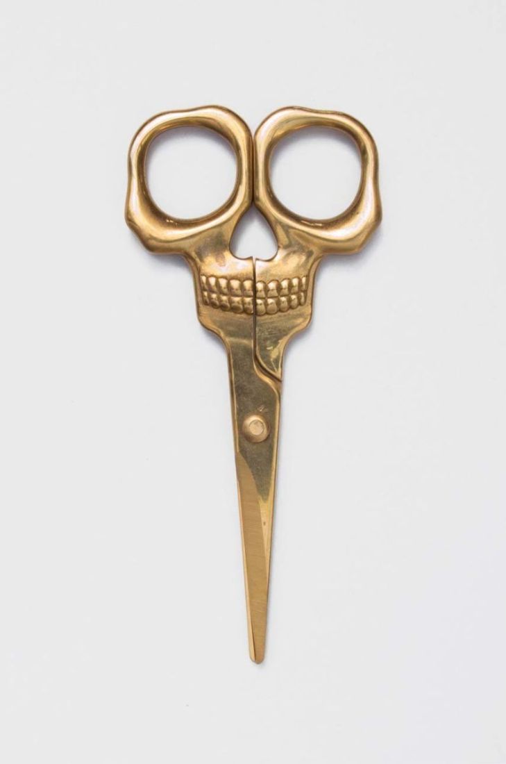 Ножиці Luckies of London Skull колір барвистий