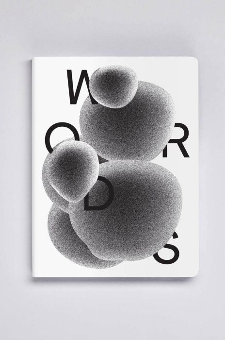 Блокнот Nuuna Words by Heyd L колір білий