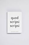 Блокнот Nuuna Quod Scripsi Scripsi S колір білий