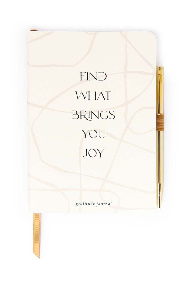 Блокнот Designworks Ink Gratitude Journal - Brings You Joy колір барвистий