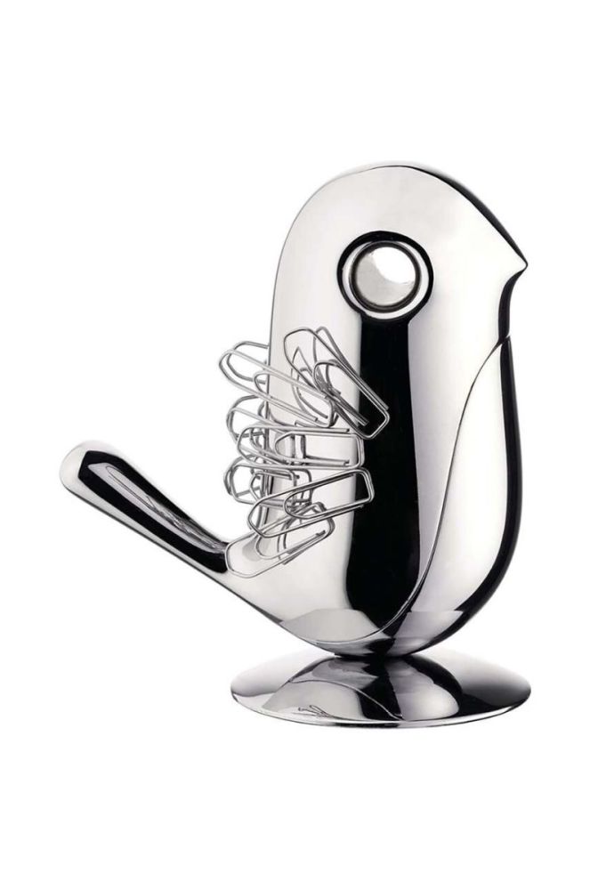 Офісний органайзер Alessi Chip колір сірий фото 2