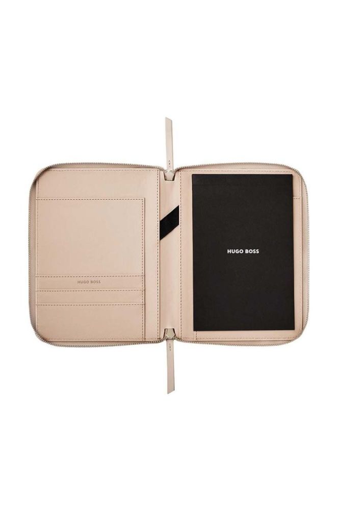 Папка Hugo Boss Conference folder A5 колір жовтий фото 2