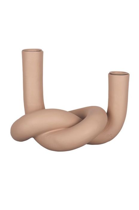 Present Time Декоративний свічник колір коричневий (2128726)