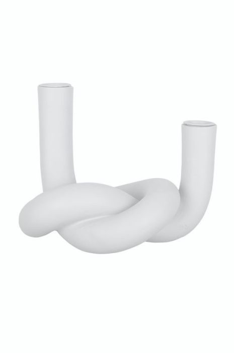 Present Time Декоративний свічник колір білий (2128728)