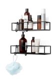 Umbra Поличка для душу (2-pack) колір чорний