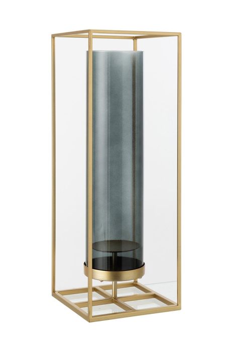 J-Line Декоративний свічник колір жовтий (3350670)