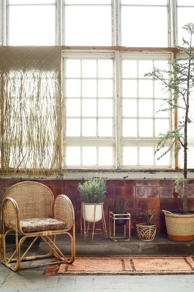 Madam Stoltz Підставка для квіткового горщика колір бежевий (3165688) фото 3