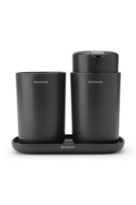Brabantia Набір аксесуарів для ванної кімнати (3-pack) колір сірий