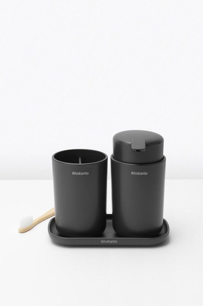 Brabantia Набір аксесуарів для ванної кімнати (3-pack) колір сірий фото 5