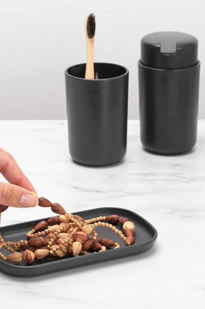 Brabantia Набір аксесуарів для ванної кімнати (3-pack) колір сірий фото 6