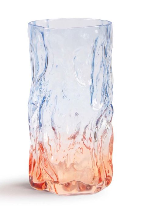 &k amsterdam Декоративна ваза Trunk Bicolour колір блакитний (2358114)