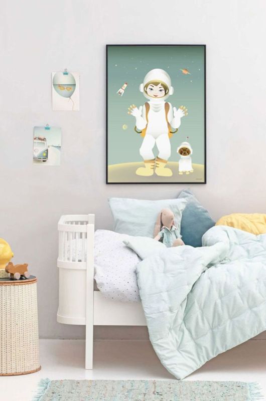 Vissevasse Плакат The Astronaut 50x70 cm колір барвистий фото 2