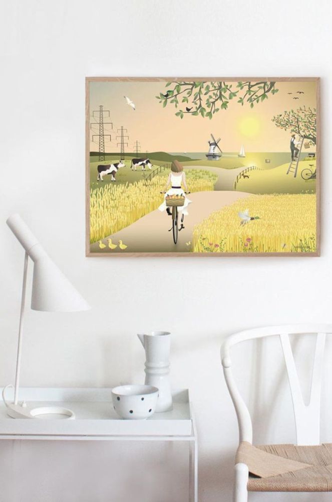 Vissevasse Плакат A Fine Day 30x40 cm колір барвистий фото 2