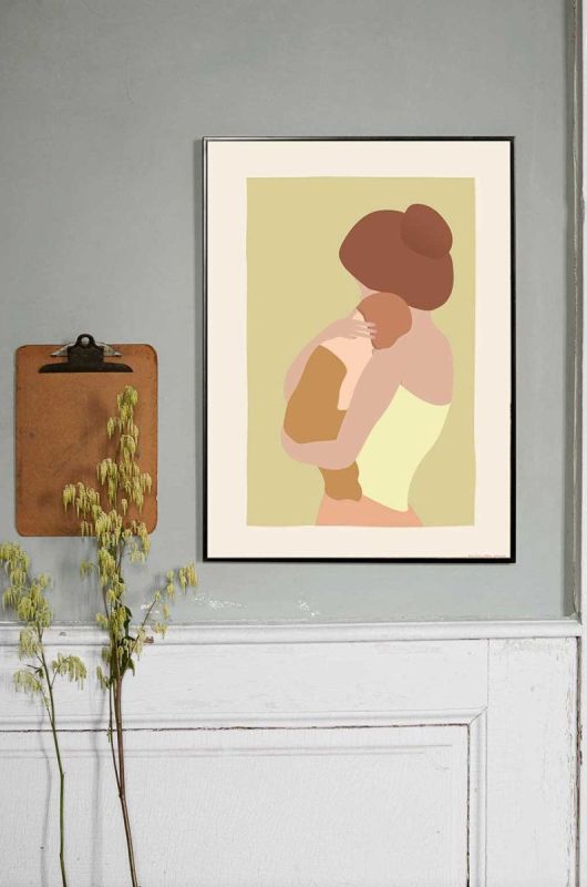 Vissevasse Плакат Motherhood 30x40 cm колір барвистий фото 2
