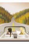 Vissevasse Плакат Road Trip 50x70 cm колір барвистий