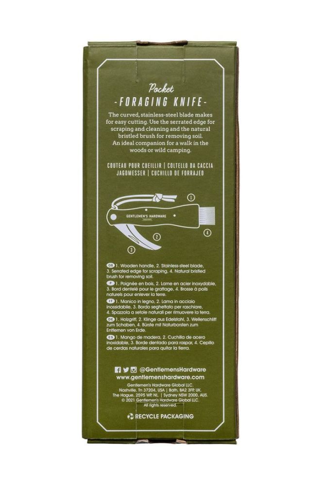 Gentelmen's Hardware Садовий ніж Foraging Knife колір барвистий фото 3