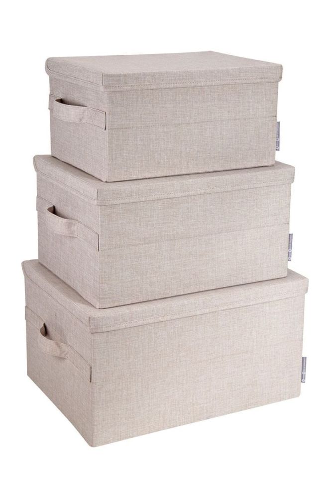 Bigso Box of Sweden коробка для зберігання Box Storage колір бежевий (2470014) фото 4