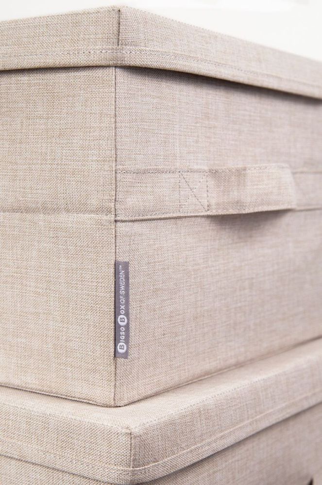 Bigso Box of Sweden коробка для зберігання Box Storage колір бежевий (2470014) фото 5