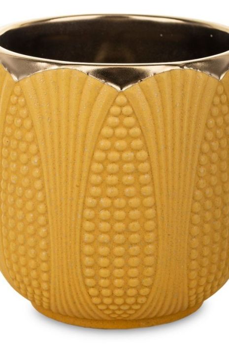 Підставка для квіткового горщика колір жовтий (2585387) Підставка для квіткового горщика колір жовтий (2585387)