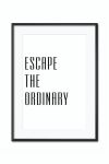 Репродукція на папері в рамці колір чорний (2648545)