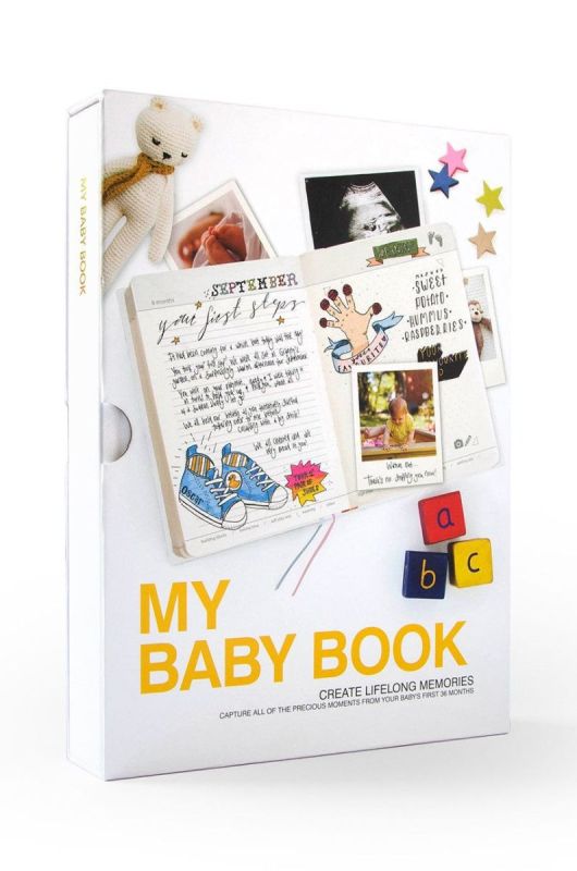 Luckies of London щоденник My Baby Book колір барвистий фото 2