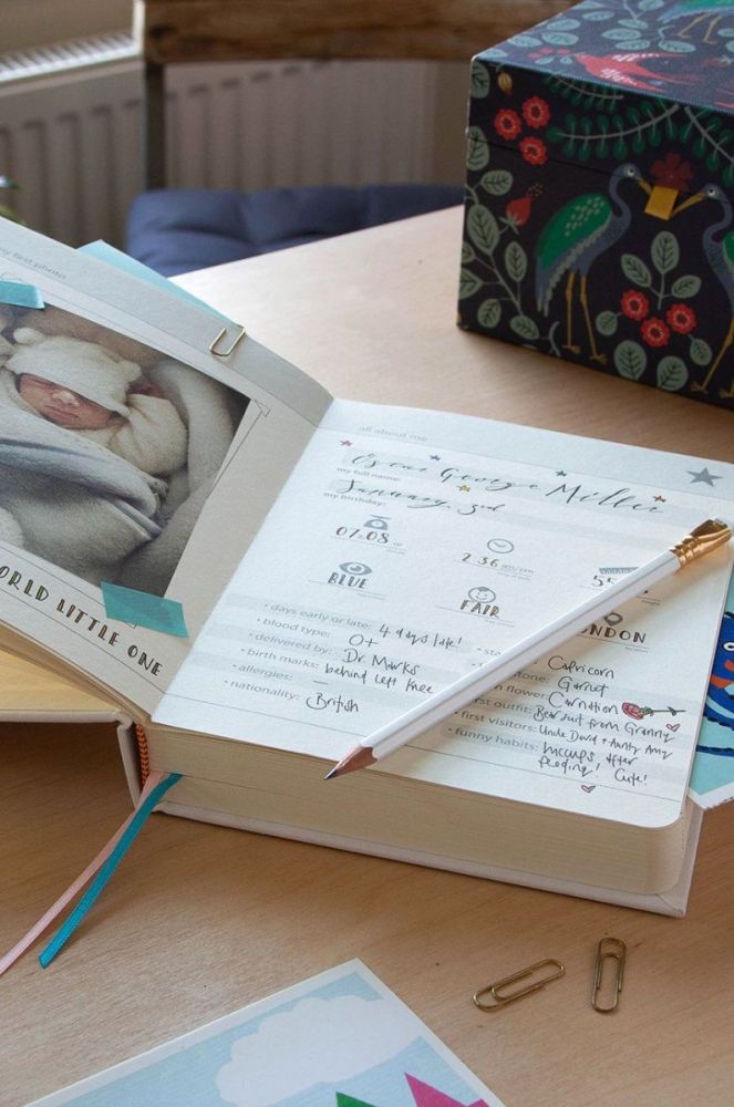 Luckies of London щоденник My Baby Book колір барвистий фото 5