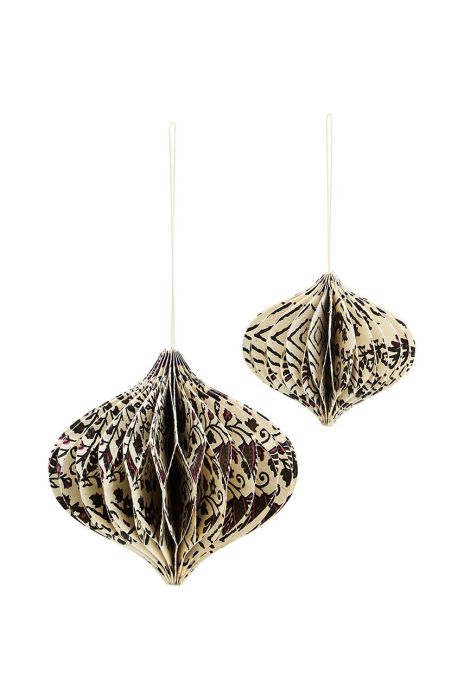 Madam Stoltz Декорація колір білий (2671652)