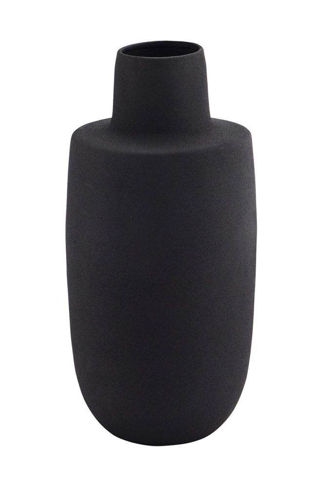 Madam Stoltz Декоративна ваза колір чорний (2671653)