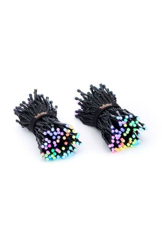 Twinkly розумні ялинкові вогники 250 LED RGB 20mb колір чорний фото 2