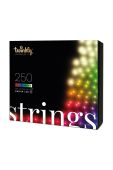 Twinkly розумні ялинкові вогники Strings 250 LED RGB + W 20mb колір чорний
