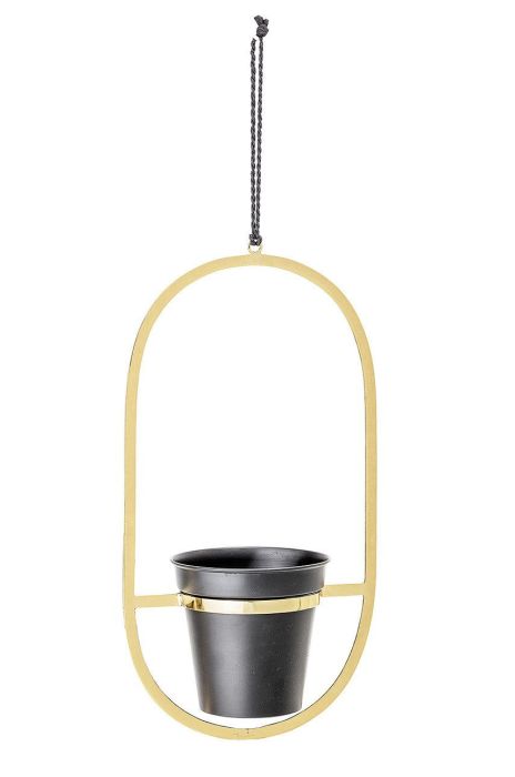 Підвісний вазон Bloomingville колір жовтий Підвісний вазон Bloomingville колір жовтий