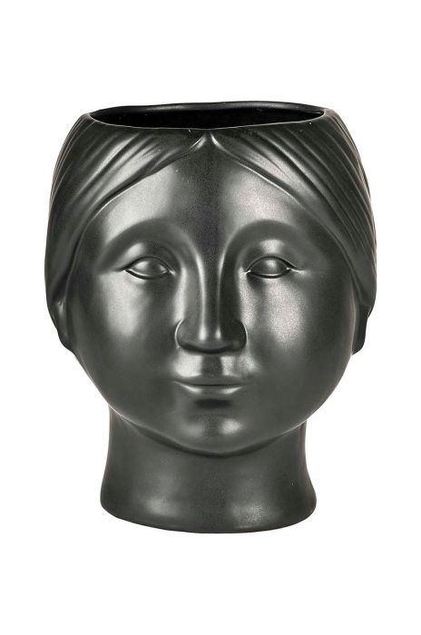 Горщик Villa Collection Haga Head колір чорний (2806643) Горщик Villa Collection Haga Head колір чорний (2806643)