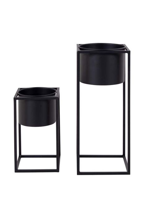 Набір квіткових горщиків зі стелажем House Nordic Marla 2-pack колір барвистий (2813267) Набір квіткових горщиків зі стелажем House Nordic Marla 2-pack колір барвистий (2813267)