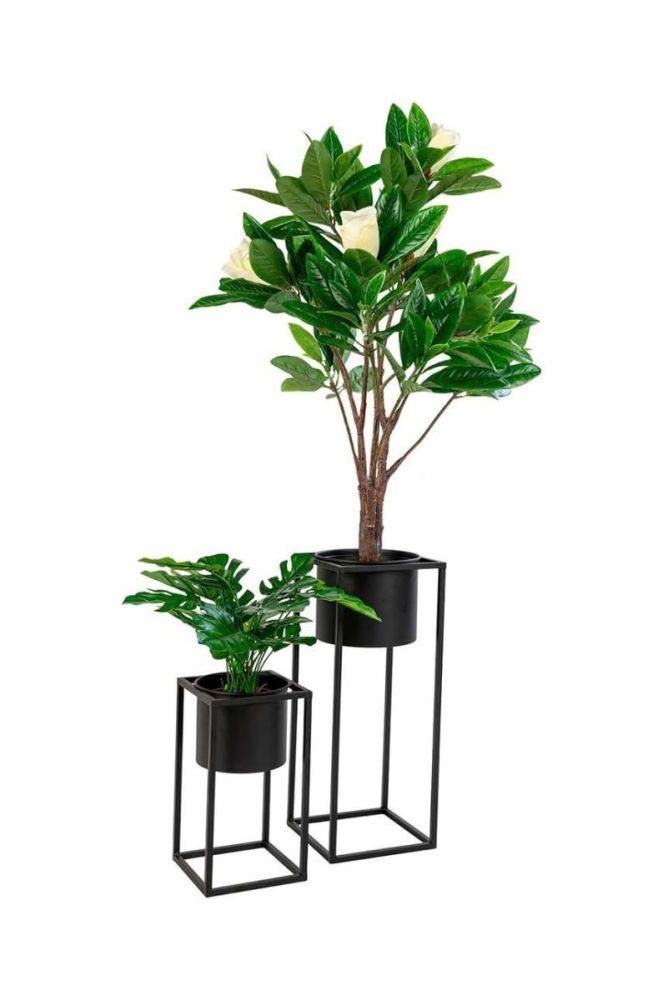 Набір квіткових горщиків зі стелажем House Nordic Marla 2-pack колір барвистий (2813267) фото 3