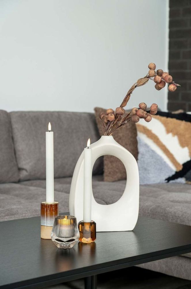 Декоративна ваза House Nordic In Organic колір барвистий фото 3