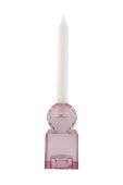 Декоративний свічник House Nordic In Rose колір барвистий