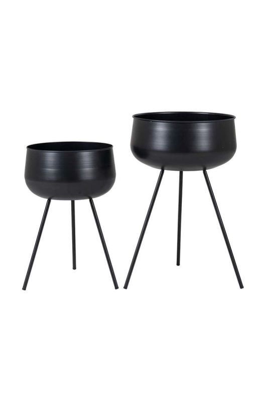 Набір квіткових горщиків зі стелажем House Nordic Ardola 28 x 46 / 34 x 56 cm 2-pack