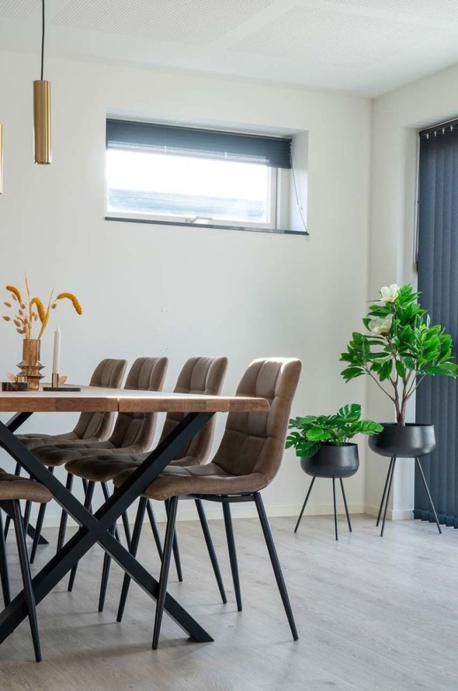 Набір квіткових горщиків зі стелажем House Nordic Ardola 28 x 46 / 34 x 56 cm 2-pack фото 4