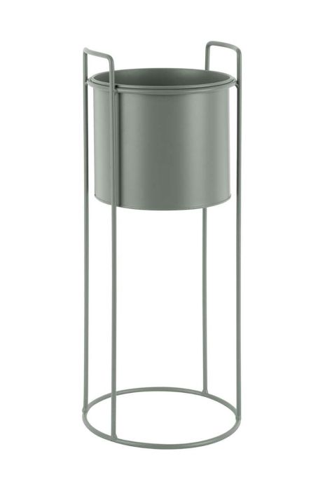 Набір квіткових горщиків зі стелажем Present Time 3-pack колір зелений (2876797) Набір квіткових горщиків зі стелажем Present Time 3-pack колір зелений (2876797)