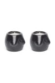 Декоративні свічники Helio Ferretti 2-pack колір чорний (2953320)