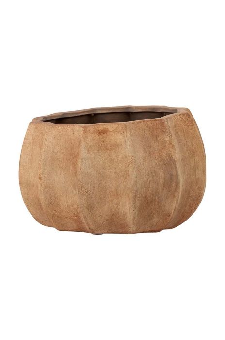 Горщик Bloomingville Conja Deco колір коричневий Горщик Bloomingville Conja Deco колір коричневий