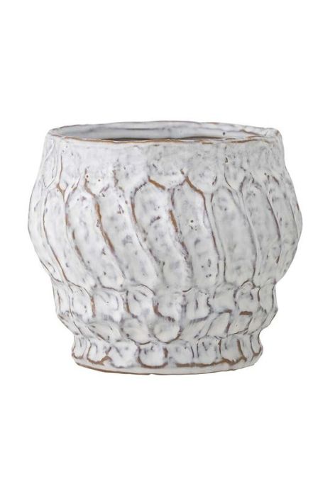 Горщик Bloomingville Cami колір білий Горщик Bloomingville Cami колір білий