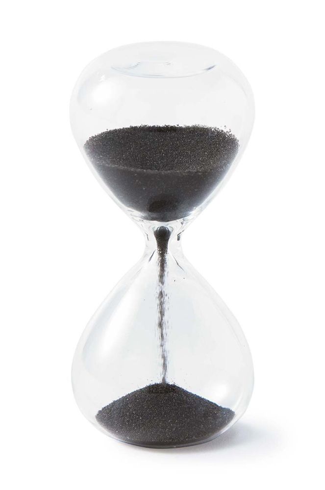 Пісочний годинник Pols Potten XXS колір чорний (3356043)