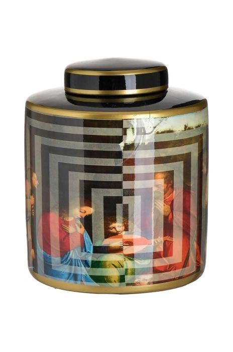 Декоративна ваза колір чорний (2979232)