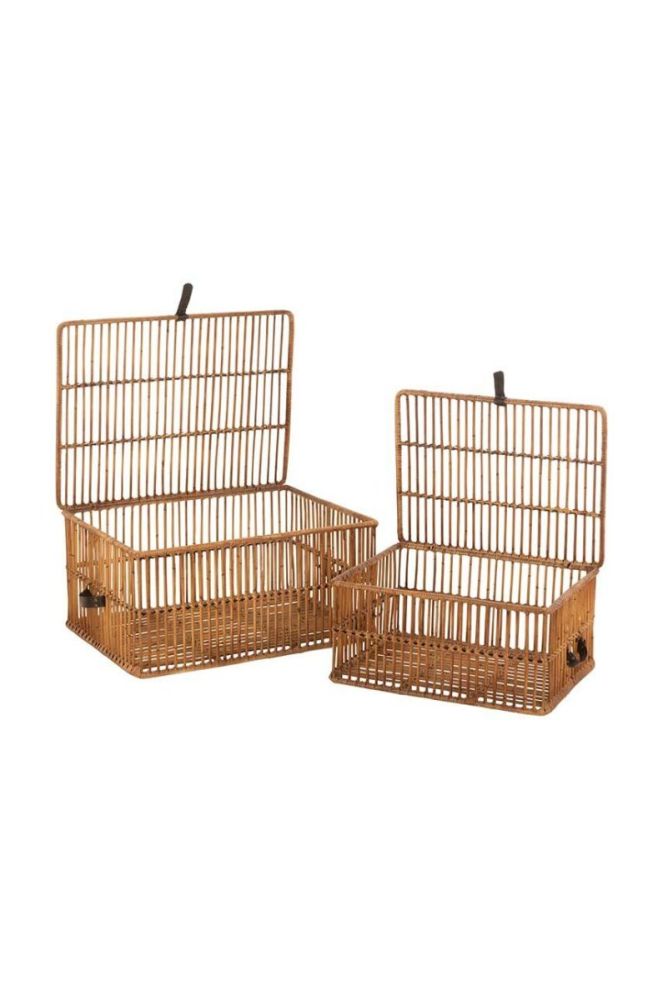 Набір кошиків для зберігання J-Line 2-pack колір барвистий фото 2
