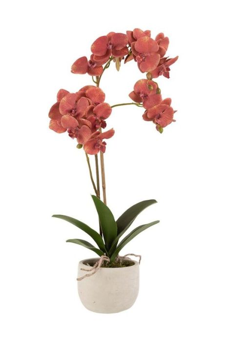 Штучна рослина в горщику J-Line колір барвистий (2973020)