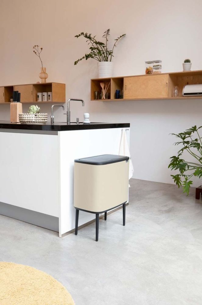 Смітник Brabantia Touch Bin 36 L колір бежевий фото 7